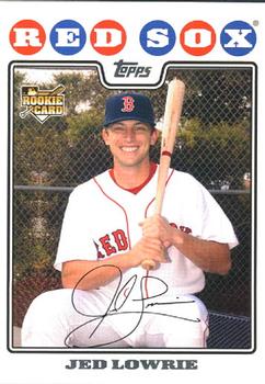 2008 Topps Updates & Highlights #UH117 Jed Lowrie Front