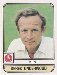 1983 Panini World Of Cricket Stickers #87 Derek Underwood Front