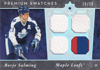 2006-07 Upper Deck Ultimate Collection - Premium Swatches #PS-BS Borje Salming Front