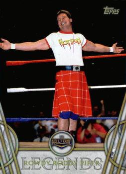 2018 Topps Legends of WWE #43 Rowdy Roddy Piper Front