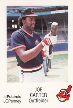 1985 Polaroid/JCPenney Cleveland Indians #NNO Joe Carter Front