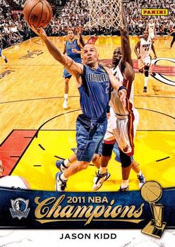 2011 Panini Dallas Mavericks NBA Champions #2 Jason Kidd Front
