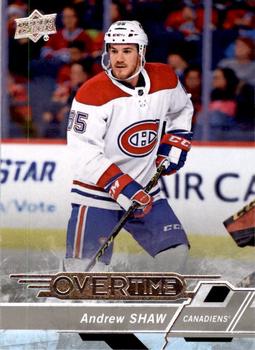 2018-19 Upper Deck Overtime #34 Andrew Shaw Front