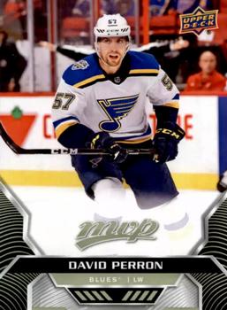 2020-21 Upper Deck MVP #93 David Perron Front