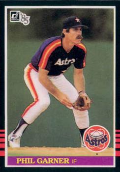 1985 Donruss #161 Phil Garner Front