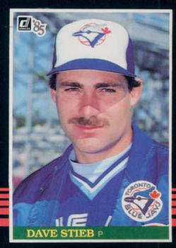 1985 Donruss #193 Dave Stieb Front