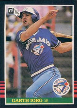 1985 Donruss #363 Garth Iorg Front