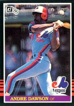 1985 Donruss #421 Andre Dawson Front