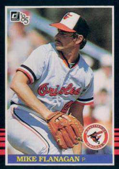 1985 Donruss #88 Mike Flanagan Front