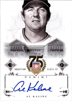 2014 Panini Hall of Fame 75th Year Anniversary - Signatures #96 Al Kaline Front