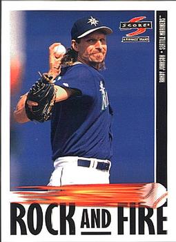 1997 Score #529 Randy Johnson Front