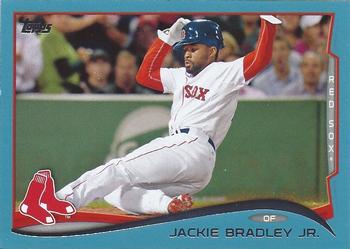 2014 Topps Update - Walmart Blue Border #US-110 Jackie Bradley Jr. Front