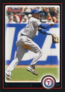 2010 Bowman #103 Elvis Andrus Front