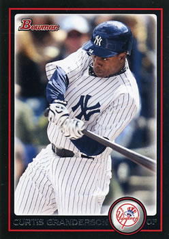 2010 Bowman #146 Curtis Granderson Front