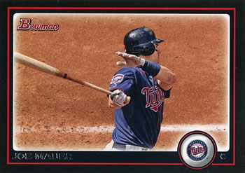 2010 Bowman #169 Joe Mauer Front