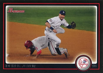 2010 Bowman #190 Derek Jeter Front