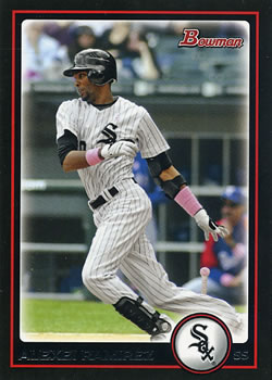 2010 Bowman #57 Alexei Ramirez Front