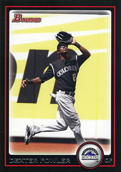 2010 Bowman #72 Dexter Fowler Front