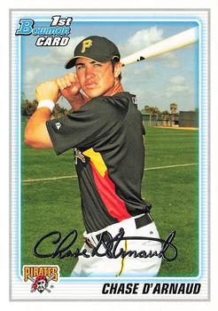 2010 Bowman - Prospects #BP51 Chase D'Arnaud Front