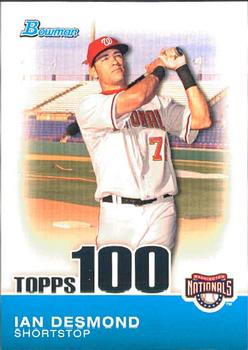 2010 Bowman - Topps 100 Prospects #TP51 Ian Desmond Front