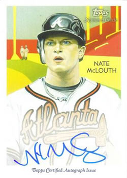 2010 Topps National Chicle - Autographs #NCA-NM Nate McLouth Front