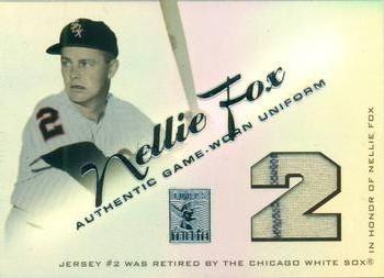 2001 Topps Tribute - Game Worn Relics #RJ-NF Nellie Fox Front