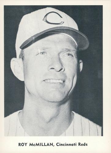 1959 Jay Publishing Cincinnati Reds #NNO Roy McMillan Front