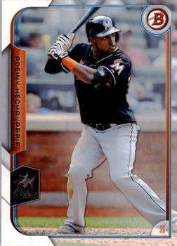 2015 Bowman #60 Adeiny Hechavarria Front