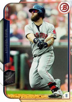 2015 Bowman #117 Mike Napoli Front