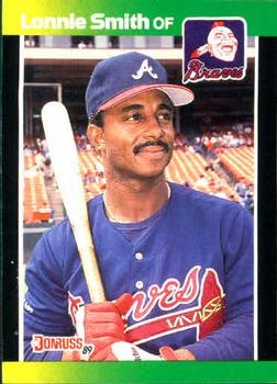 1989 Donruss Baseball's Best #114 Lonnie Smith Front