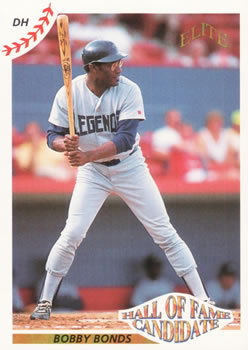 1990 Elite Senior League #122 Bobby Bonds Front