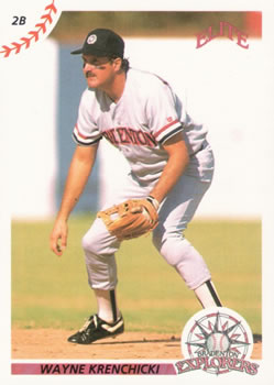 1990 Elite Senior League #38 Wayne Krenchicki Front