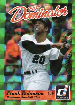 2014 Panini Hall of Fame 75th Year Anniversary - Elite Dominator #11 Frank Robinson Front