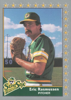 1990 Pacific Senior League #107 Eric Rasmussen Front