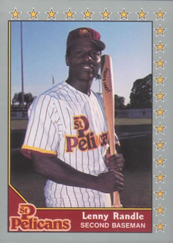 1990 Pacific Senior League #11 Lenny Randle Front