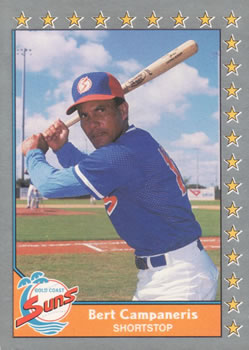 1990 Pacific Senior League #63 Bert Campaneris Front