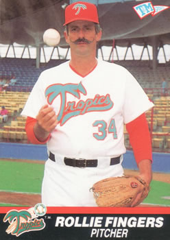 1989-90 T&M Senior League #35 Rollie Fingers Front