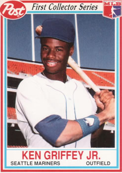 1990 Post Cereal #23 Ken Griffey Jr. Front