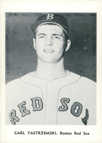 1961 Jay Publishing Boston Red Sox Set A #NNO Carl Yastrzemski Front