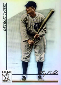 2010 Topps Tribute #3 Ty Cobb Front