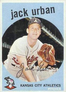 1959 Topps Venezuelan #18 Jack Urban Front