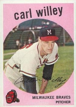 1959 Topps Venezuelan #95 Carl Willey Front