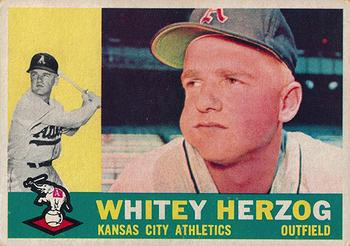 1960 Topps Venezuelan #92 Whitey Herzog Front