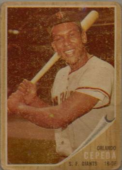 1962 Topps Venezuelan #40 Orlando Cepeda Front