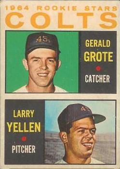 1964 Topps Venezuelan #226 Colts 1964 Rookie Stars (Gerald Grote / Larry Yellen) Front