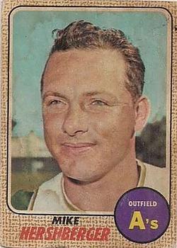 1968 Topps Venezuelan #18 Mike Hershberger Front