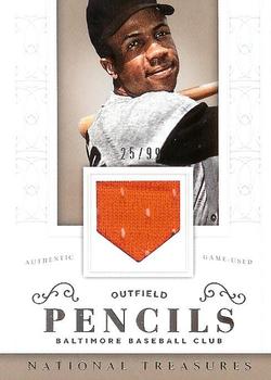 2014 Panini National Treasures #49 Frank Robinson Front