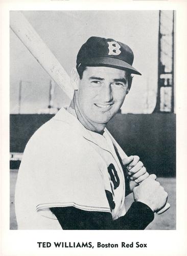 1959 Jay Publishing Boston Red Sox Set B #NNO Ted Williams Front