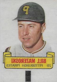 1966 Topps - Rub-Offs #NNO Bill Mazeroski Front