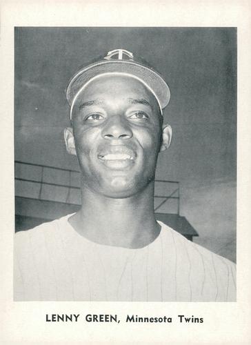 1961 Jay Publishing Minnesota Twins Set A #NNO Lenny Green Front